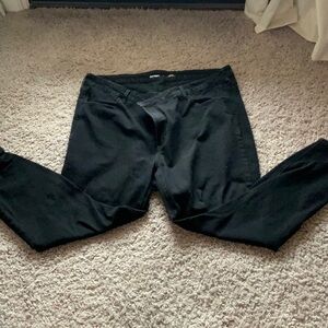Old Navy Black Skinny Jeans Smooth Finish